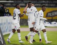 Quito, 19 de marzo de 2023. Partido por Liga Pro Bet 593 serie A, El Club Deportivo El Nacional recibe a Liga Deportiva Universitaria en el Estadio OlÃ­mpico Atahualpa. API/JUAN RUIZ CONDOR