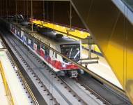 La estación del Metro de Quito todavía no está operativa.