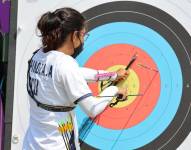 Adriana durante su participación en Tokio.