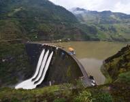 Central hidroeléctrica Paute-Molino, ubicada entre las provincias de Azuay, Cañar y Morona Santiago.