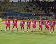 Quito 15 febrero 2023. Club Deportivo El Nacional de Ecuador recibe al Nacional de PotosÃ­ de Bolivia en el estadio OlÃ­mpico Atahualpa por la Copa Libertadores.API/DANIEL MOLINEROS