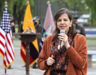 María Paula Romo fue ministra de Gobierno durante la Administración de Lenín Moreno.