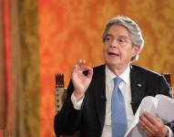 Imagen de archivo del expresidente de la República, Guillermo Lasso.