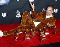Jorge Drexler se coronó este jueves como el gran ganador de los premios