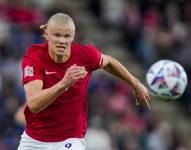 Erling Braut Haaland, delantero del Manchester City y de la selección de Noruega.