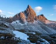 Monte Paterno en los Alpes Italianos.