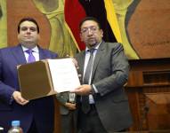 Juan Carlos Larrea fue posesionado por la Asamblea Nacional el pasado 15 de noviembre de 2022.