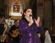 Paulina Tamayo es considerada la Grande del Ecuador por su amplia trayectoria musical.