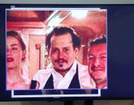 Una de las imágenes presentadas en la corte.