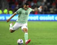 Archivo Bruno Miranda entrenamiento con Bolivia.