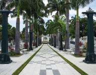 Imagen del interior del Cementerio Patrimonial de Guayaquil.