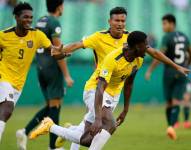 La selección ecuatoriana de fútbol sub 20.