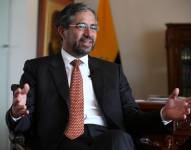 El ministro ecuatoriano de Exteriores, Mauricio Montalvo. EFE/ José Jácome/Archivo