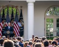Joe Biden en un discurso