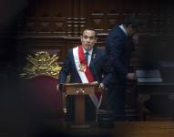 El presidente interino de Perú, José Jerí, en una foto de archivo.