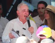 Fotografía de archivo del expresidente de Colombia Álvaro Uribe (2002-2010).