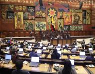 Imagen del Pleno de la Asamblea Nacional que sesionó este 5 de junio de 2025.