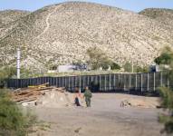 Imagen referencial del muro entre México y Estados Unidos.