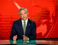 El ministro del Interior, Patricio Carrillo, durante la entrevista en Contacto Directo de este 29 de julio.