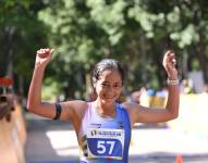 Magaly Bonilla sumó una nueva medalla de oro para la delegación de Ecuador en los Juegos Bolivarianos de Valledapur.