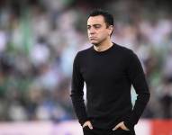 Xavi Hernández, entrenador español.