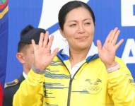Diana Durango, atleta ecuatoriana.