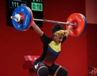Tamara Salazar consiguió dos medallas de bronce en el Mundial de Levantamiento de Pesas
