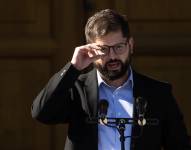 Fotografía de archivo, tomada el pasado 21 de enero, en la que se registró al presidente electo de Chile, Gabriel Boric, en Santiago de Chile. EFE/Alberto Valdés