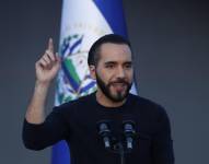 Foto de archivo del presidente de El Salvador, Nayib Bukele.
