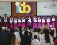 Imagen de archivo de los graduados del ITB gracias al plan de becas del Municipio.