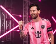 Lionel Messi con la camiseta del Inter Miami