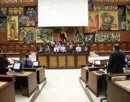 Sesión de la Asamblea Nacional.