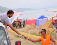 Recorrido en Santa Elena para promover el Sí en la consulta popular