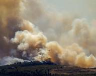 Imagen de un incendio en la Comunidad Valenciana.