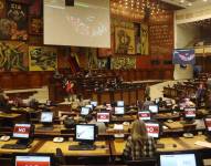 Quito, jueves 21 de diciembre del 2023. Pleno de la Asamblea