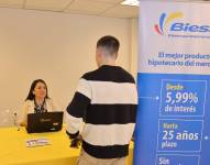 Punto de información de créditos hipotecarios del Biess.