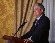 Imagen de archivo del presidente de la República, Guillermo Lasso.