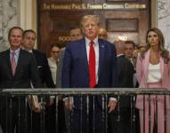 El expresidente de EE.UU. Donald J. Trump, en una fotografía de archivo.