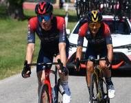 El ciclista ecuatoriano llegó en la quinta posición y sigue en el cuarto lugar en la clasificación general