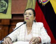 Guadalupe Llori participó en la sesión 773, que estaban previstas durante la mañana de este 17 de mayo de 2022.