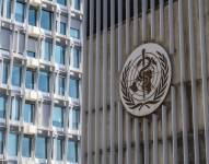 Exteriores del edificio de la Organización Mundial de la Salud (OMS).