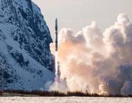 El cohete Spectrum de la empresa alemana Isar Aerospace explotó segundos después del despegue el 30 de marzo de 2025 en el Puerto Espacial de Andøya, en Noruega.