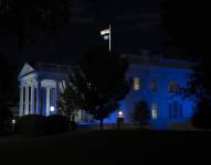 Fotografía de archivo del exterior de la Casa Blanca.