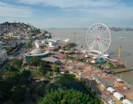 Una vista aérea de Guayaquil tomada de la empresa municipal de Turismo.