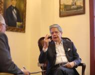 Lasso anunció que viajará a Israel durante la entrevista en el programa 'Encontrémonos por la Ciudadanía'