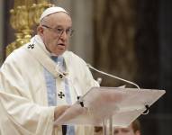 Papa Francisco. AP/Archivo