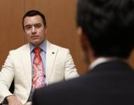 El presidente Daniel Noboa mantuvo una reunión en Japón con Yoji Muto, ministro de Economía, Comercio e Industria.