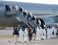 Más de 800 personas han sido deportadas en siete vuelos distintos este año debido a una nueva ley de migración más estricta