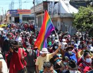 Desde la Conaie, también mantendrán la medida de hecho, aunque no han especificado hasta donde llegarían. Foto: Twitter Conaie