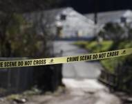 Fotografía de archivo de la escena de un tiroteo en Estados Unidos.